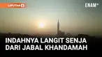 Jabal Khandamah di Makkah menawarkan pemandangan matahari terbenam yang memukau sekaligus menyimpan sejarah penting perjalanan hijrah Nabi Muhammad SAW.