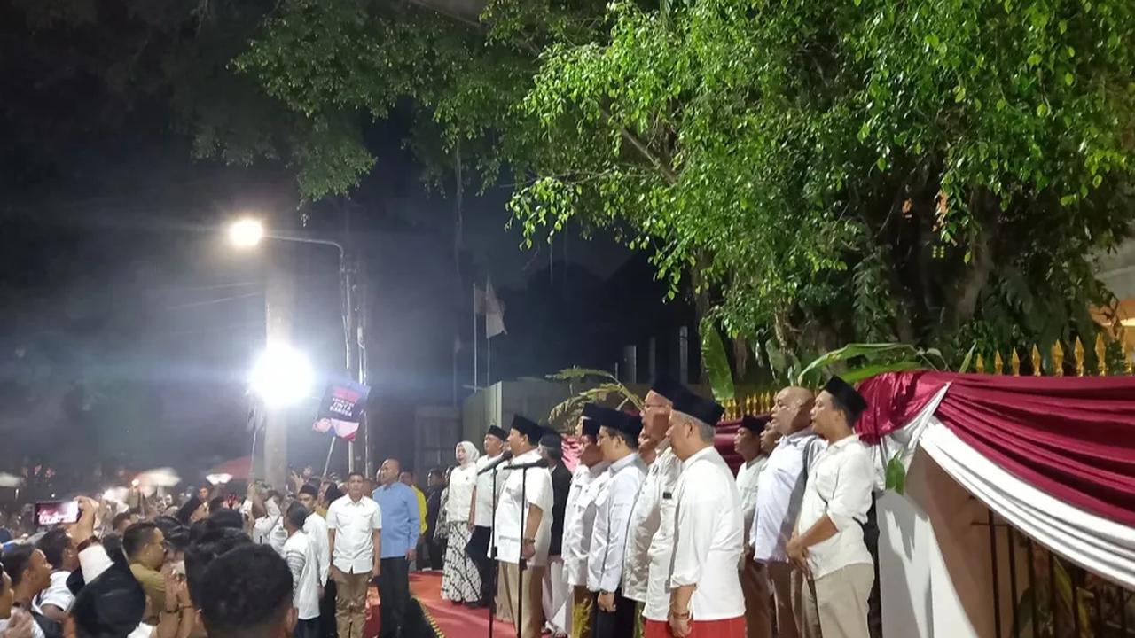 Relawan Jagat Prabowo mendeklarasikan dukungan kepada Prabowo Subianto sebagai calon presiden 2024.