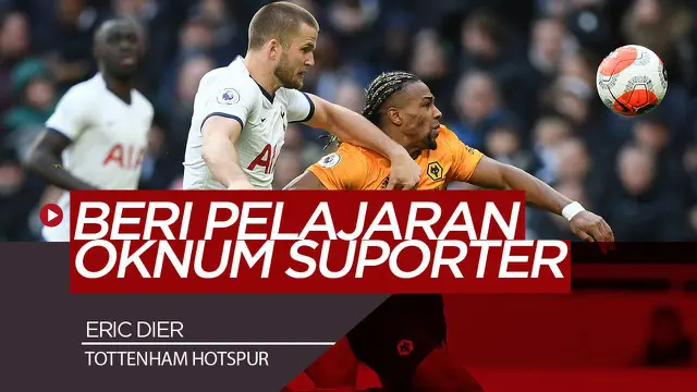 Berita Video Eric Dier Ribut dengan Oknum Suporter Usai Tottenham Dikalahkan Norwich di Piala FA