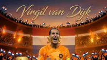 Ilustrasi Virgil van Dijk di Timnas Belanda. (Bola.com/AFP/Gemini)