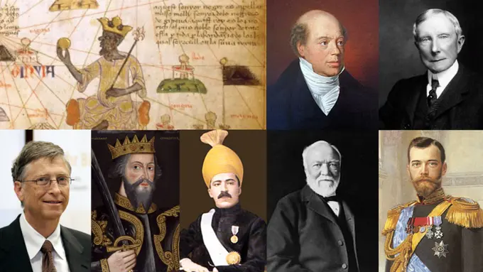 Ketahui 20 Laki-Laki Terkaya Sepanjang Masa