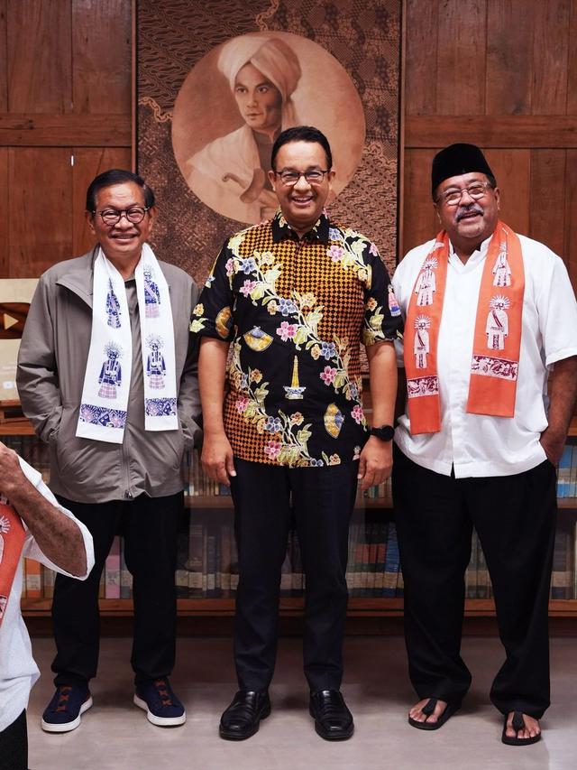 Pramono Anung, Rano Karno, dan Anies Baswedan
