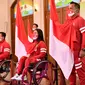 Pengukuhan dan pelepasan atlet Indonesia yang akan berjuang di Paralimpiade Tokyo 2020 oleh Menteri Pemuda dan Olahraga, Zainudin Amali, yang digelar secara virtual, Sabtu (14/8/2021). (Istimewa)