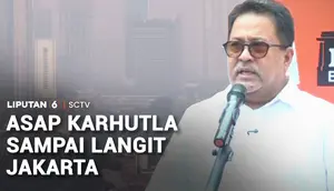 Langit Jakarta Diselimuti Asap Karhutla, Warga Diminta Tak Panik