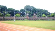 Stadion I Gusti Ngurah Rai di Denpasar akan direnovasi dengan anggaran sekitar Rp 15-20 miliar dari Kemenpora. (Bola.com/Muhammad Qomarudin)