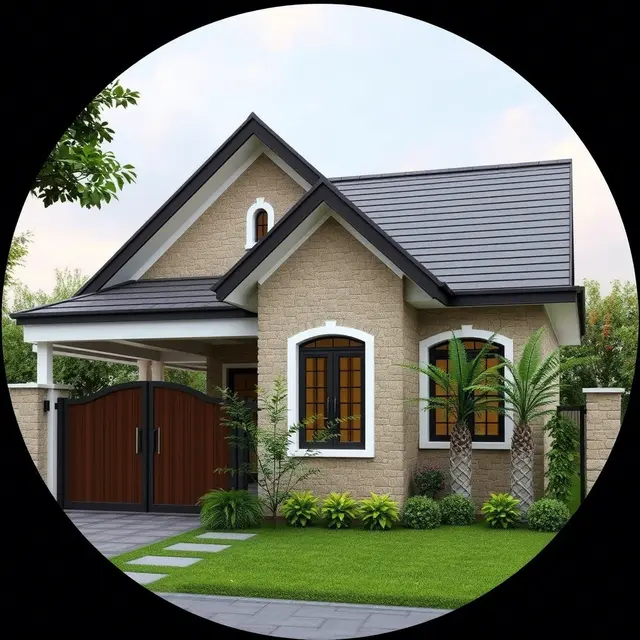 Rumah Cantik Sederhana Tapi Elegan