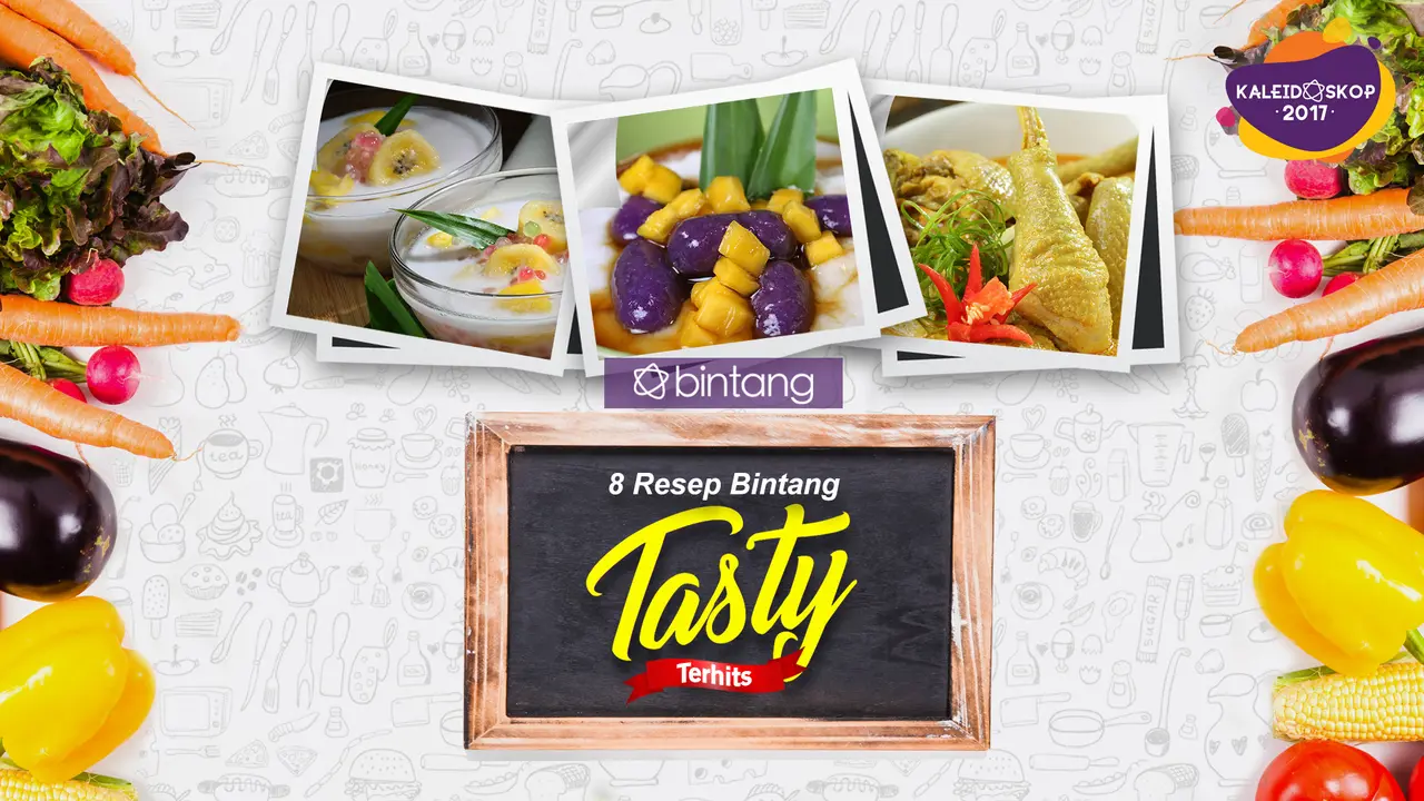[Bintang] Kaleidoskop Bintang 2017: 8 Resep Bintang Tasty Terhits