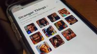 WhatsApp meluncurkan paket stiker bertema Stranger Things untuk para penggunanya. (Liputan6.com/Agustinus M. Damar)