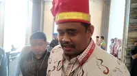 Wali Kota Medan Bobby Nasution tetap keukeh pada pendiriannya yang mendukung dan mengapresiasi aparat kepolisian menembak mati begal. (Liputan6.com/ Fauzan)