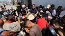 Badan Bantuan Perserikatan Bangsa Bangsa (PBB) untuk Pengungsi Palestina di Kawasan Timur Tengah (UNRWA), Minggu (27/4/2025), mengatakan bahwa persediaan tepung di Gaza telah menipis. (Eyad BABA/AFP)
