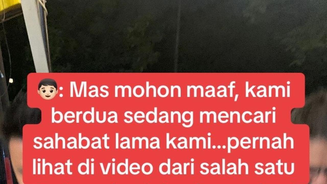 Awalnya dua orang datang ke masjid untuk mencari sahabat lamanya yang pernah mereka lihat dalam salah satu video makan gratis yang diunggah.