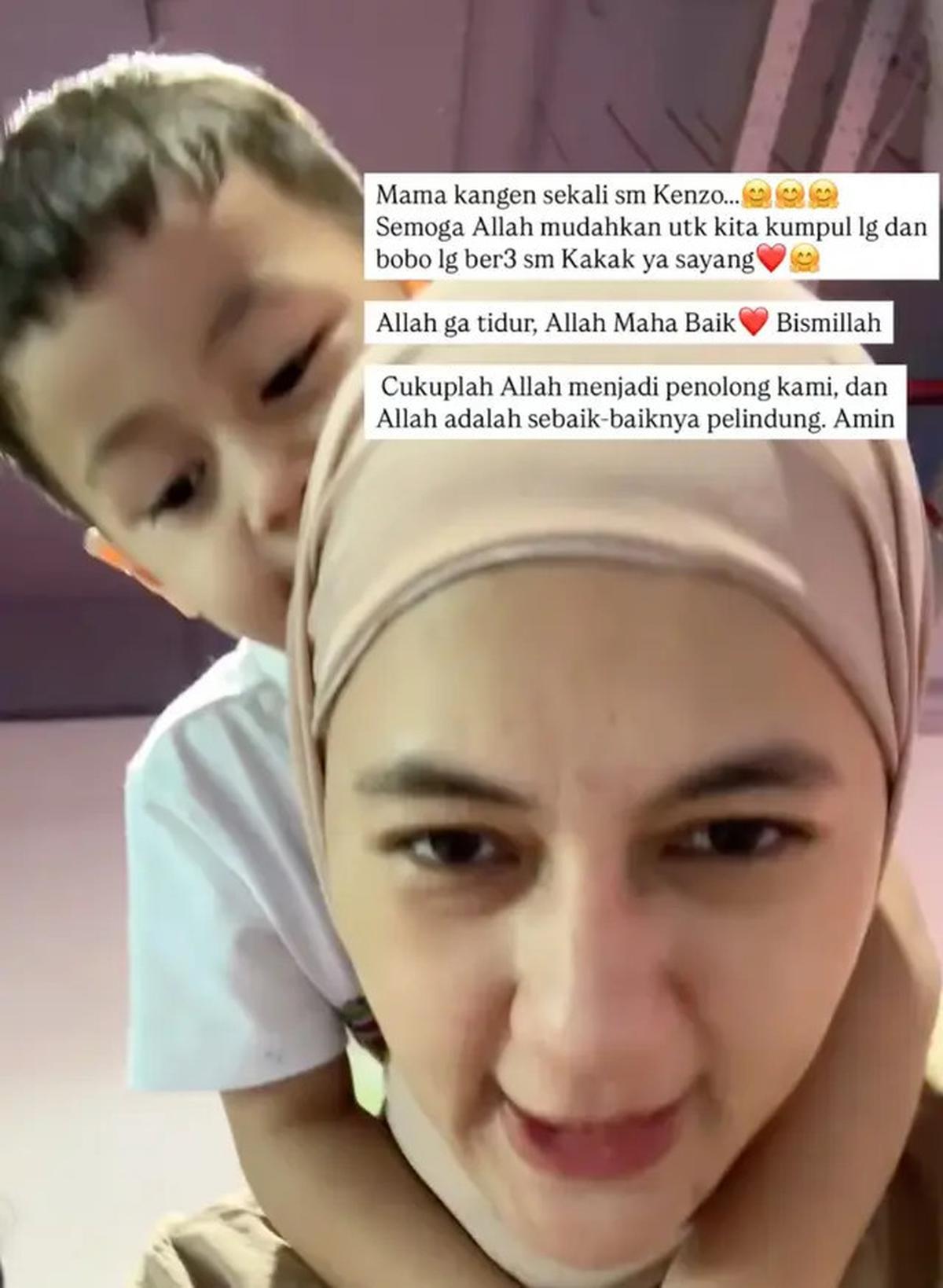Pesan Paula Verhoeven untuk Anak Usai Baim Wong Ingin Cerai: Mama Kangen Sekali, Allah Tidak Tidur