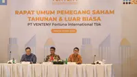 PT Venteny Fortuna International Tbk (VTNY) menyelenggarakan Rapat Umum Pemegang Saham Tahunan (RUPST) dan Rapat Umum Pemegang Saham Luar Biasa (RUPSLB) pada Rabu, 29 Mei 2024. (Foto: Venteny)