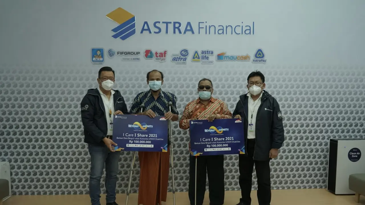 Astra Financial & Logistic Hadirkan Program I Care, I Share Dukung UMKM Disabilitas di GIIAS 2021