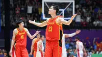 Tiongkok mendominasi bola basket di Asian Games 2018 (ANTARA FOTO/INASGOC/Wahyudin/Aa/18)