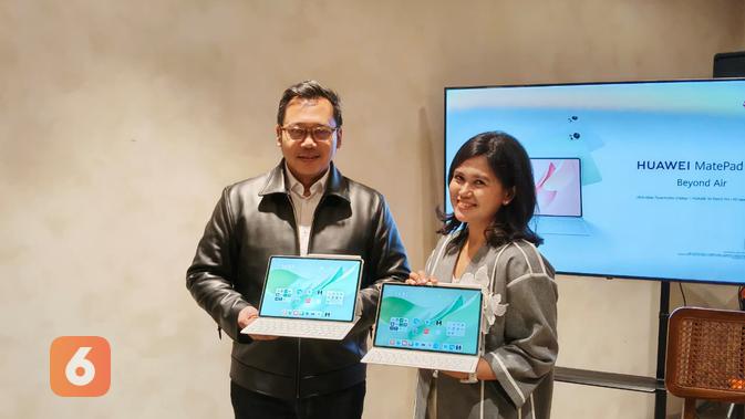 Acara Hand-on Huawei MatePad 12X di Jakarta (Liputan6.com/Arief Ferdian Maulana)