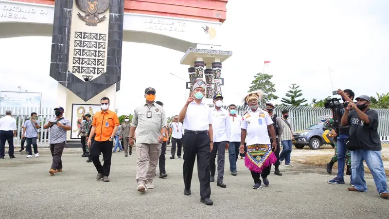 Menko PMK Muhadjir Effendy Sambangi Wilayah Terdepan Indonesia