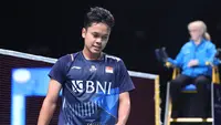 Tunggal putra Indonesia Anthony Sinisuka Ginting kalah dari Prannoy HS asal&nbsp;India pada laga perempat final Australian Open 2023. Anthony Ginting kalah 21-16, 17-21, dan 14-21 di&nbsp;State Sports Centre, Sydney, Jumat (4/8/2023) sore WIB. (foto: PBSI)