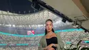 Pacar Cristiano Ronaldo Georgina Rodriguez tampil memukau saat nonton Portugal v Swiss[@georginagio]