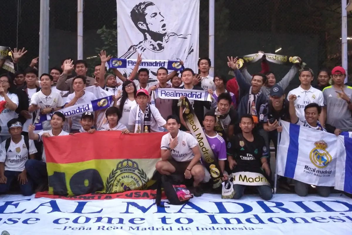 Pena Real Madrid de Indonesia regional Jakarta
