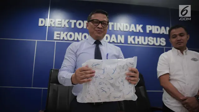 Polisi Ungkap Peredaran 20 Sak Gula Rafinasi