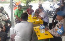 Polisi Datangi Penumpang Kapal dan Pedagang di Pelabuhan Pekanbaru, Ini Tujuannya