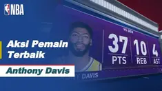 Berita video beragam aksi Anthony Davis saat Los Angeles Lakers mengalahkan Denver Nuggets pada gim pertama final wilayah barat playoff NBA 2019/2020, Sabtu (19/9/2020) pagi hari WIB.