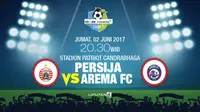 PERSIJA Jakarta vs Arema FC (Liputan6.com/Abdillah)