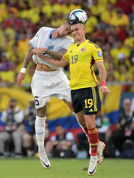 Sementara, Kolombia yang mendapat poin lima menempati posisi tiga. (Raul ARBOLEDA / AFP)
