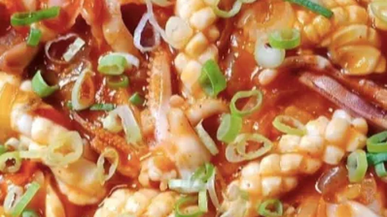 3. Cumi Saus Pedas