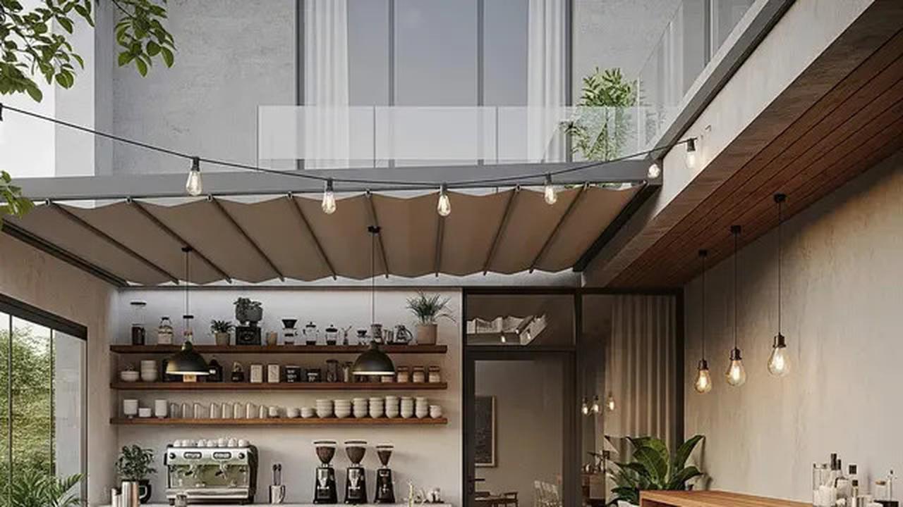 10 Model Teras Rumah Modern Cocok untuk Warung Kopi Kekinian di 2025, Estetik dan Hemat Biaya