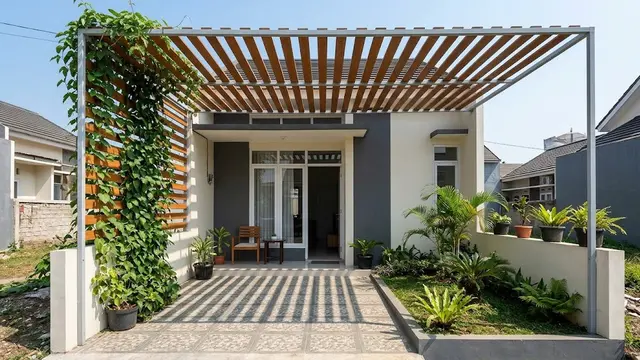 Kanopi Pergola Tipis