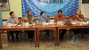 Suasana diskusi bertajuk "Kontroversi Cilamaya" di Warung Daun, Cikini, Jakarta, Sabtu (28/3/2015). (Liputan6.com/Helmi Afandi)