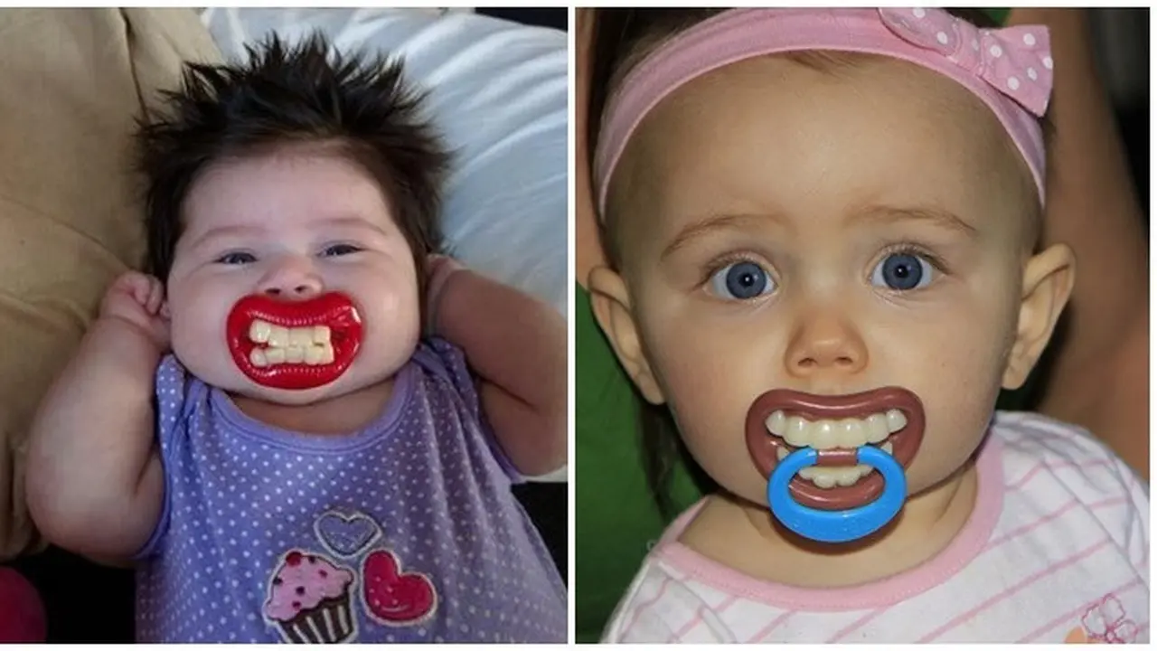 Potret Empeng Bayi Ini Bikin Ketawa, Lucu Banget