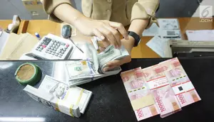 Rupiah Hari Ini Melemah ke 17.992 terhadap Dolar AS