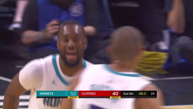 Berita video game recap NBA 2017-2018 antara LA Clippers melawan Charlotte Hornets dengan skor 106-98.
