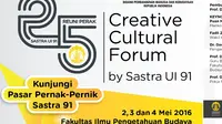 Acara yang diadakan di Fakultas Ilmu Budaya Universitas Indonesia ini akan menghadirkan para pembicara terkemuka.