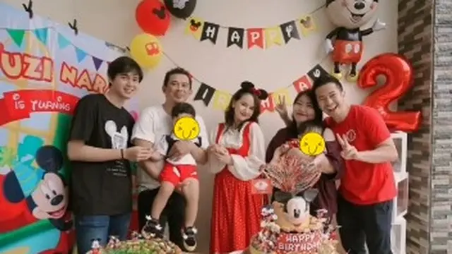 6 Potret Angelica Simperler saat Rayakan Ultah Anak, Penampilannya Dipuji