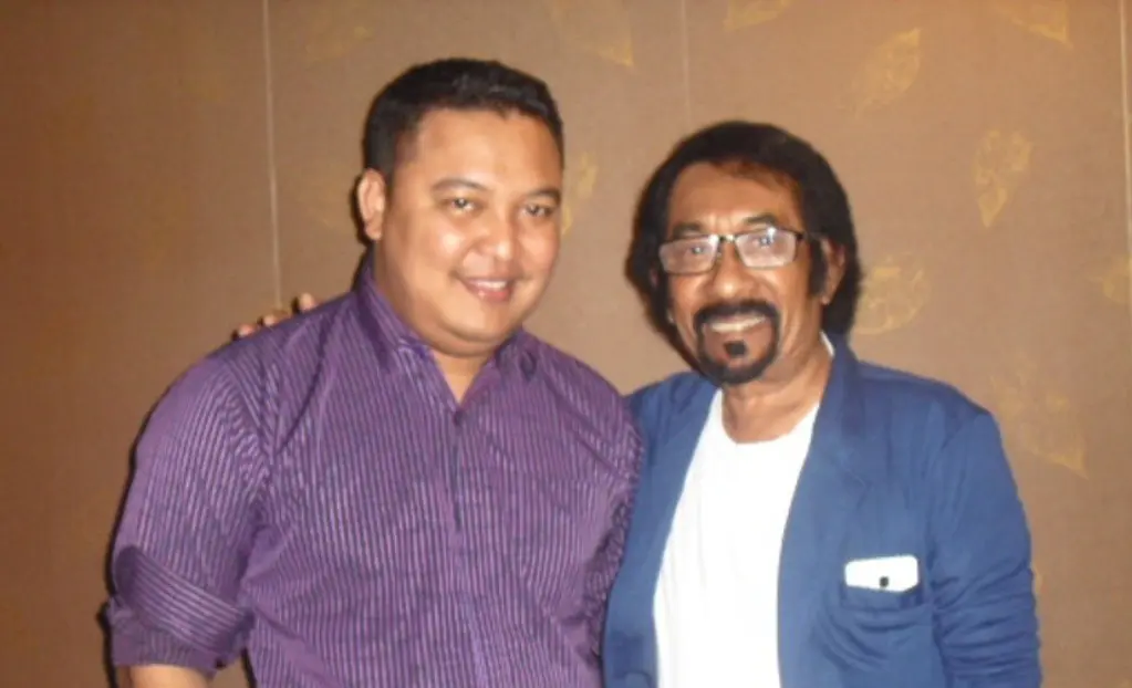 Hamdan ATT bersama Patria Mulyadi. (Liputan6.com)