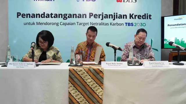 PT TBS Energi Utama Tbk (TOBA) atau TBS mendapatkan pinjaman USD 33 juta dari Bank Mandiri dan Bank DBS Indonesia. (Foto: DBS)