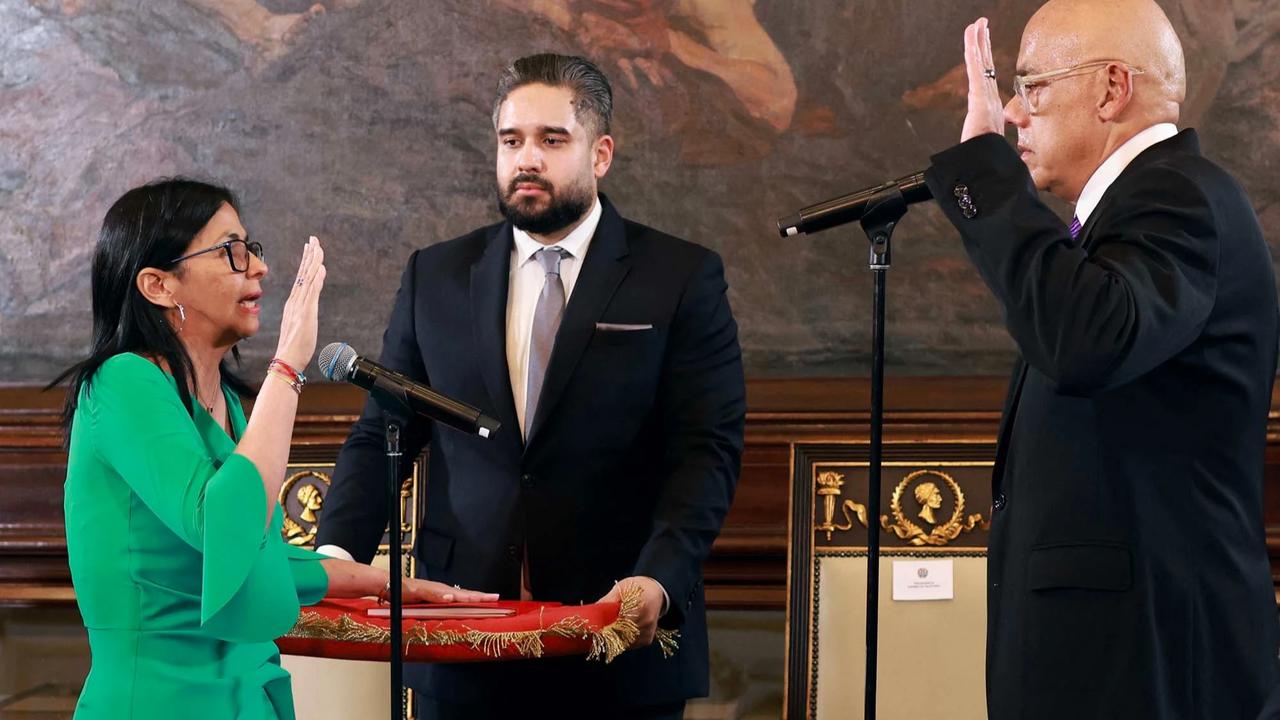 FOTO: Delcy Rodríguez Menjabat Presiden Sementara Venezuela