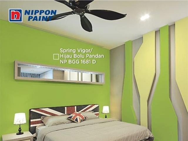 Mix And Match Warna Hijau Bolu Pandan Di Dinding Rumah Secantik Apa Jadinya Lifestyle Fimela Com