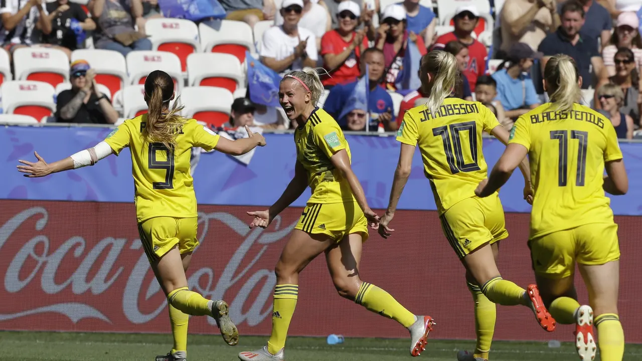 Kalahkan Inggris, Swedia Juara Tiga Piala Dunia Wanita 2019