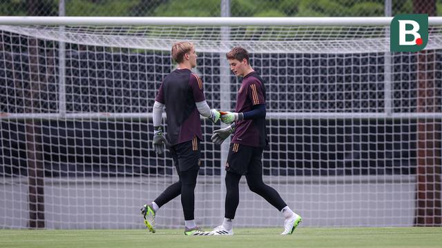 Foto: Tak Ada Sang Pahlawan Kemenangan, Latihan Timnas Jerman U-17 Hanya Diikuti Dua Kiper Jelang Final Piala Dunia U-17 2023