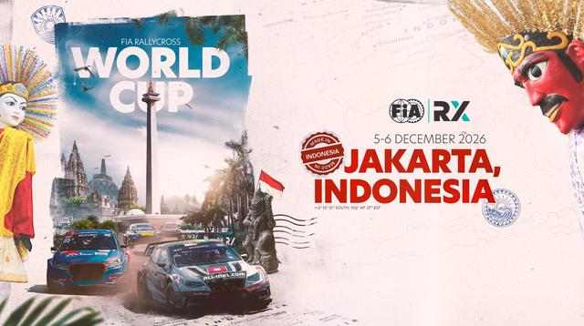 FIA Rallycross World Cup akan digelar di Indonesia awal Desember 2026