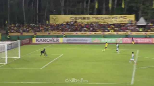 Klub Filipina Ceres Negros mendapatkan modal penting di leg pertama semifinal Piala AFC Zona ASEAN dengan mengalahkan klub Myanmar...