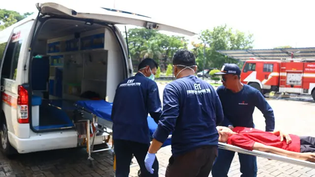 KIEC Gelar Simulasi Tanggap Darurat Gempa Bumi & Tsunami Drill Bersama Perusahaan di Kawasan Industri Krakatau