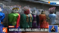 Awal mula munculnya ondel-ondel di Kampung ini digagas oleh Almarhum Mamet yang mulai tahun 1980 membuat kerajinan ondel-ondel.