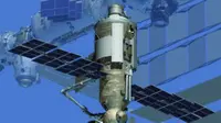 Nauka atau Multipurpose Module Laboratorium (MLM) di International Space Station (Wikipedia CC by NASA)