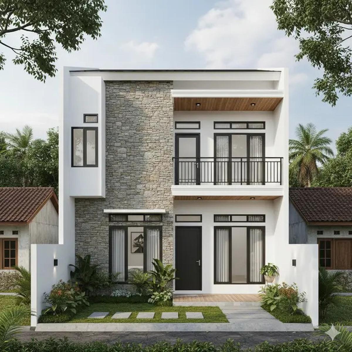 8 Model Rumah Sederhana di Kampung yang Elegan, Inspirasi Hunian Idaman